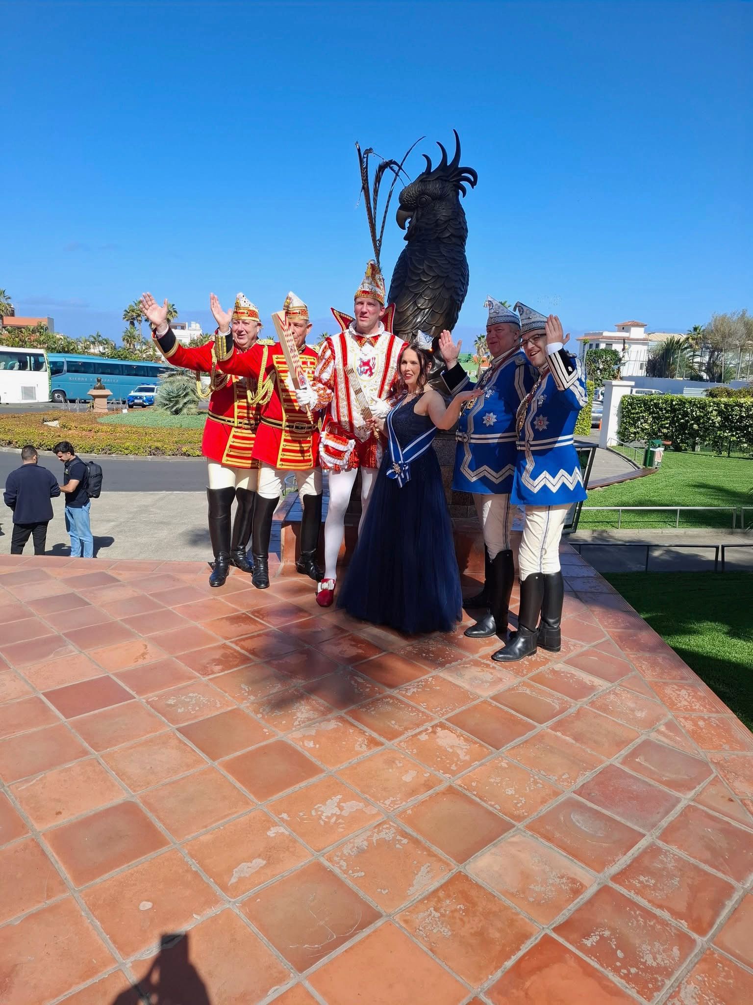 Vor dem Loro Parque